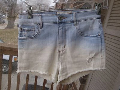  RETRO High Waist Shorts STRETCH GRG DNM MONTREAL SIZE about 0 (see measurement) - Photo 1/2