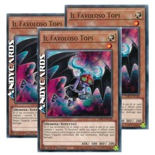 3x DIE FABELHAFTE MAUS (Fabled Mouse) • Common • HAC1 IT130 • 1Ed • YUGIOH ANDYCARDS