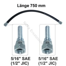 Gasschlauch 750 mm für Stapler Treibgasanlage - 5/16 Zoll SAE