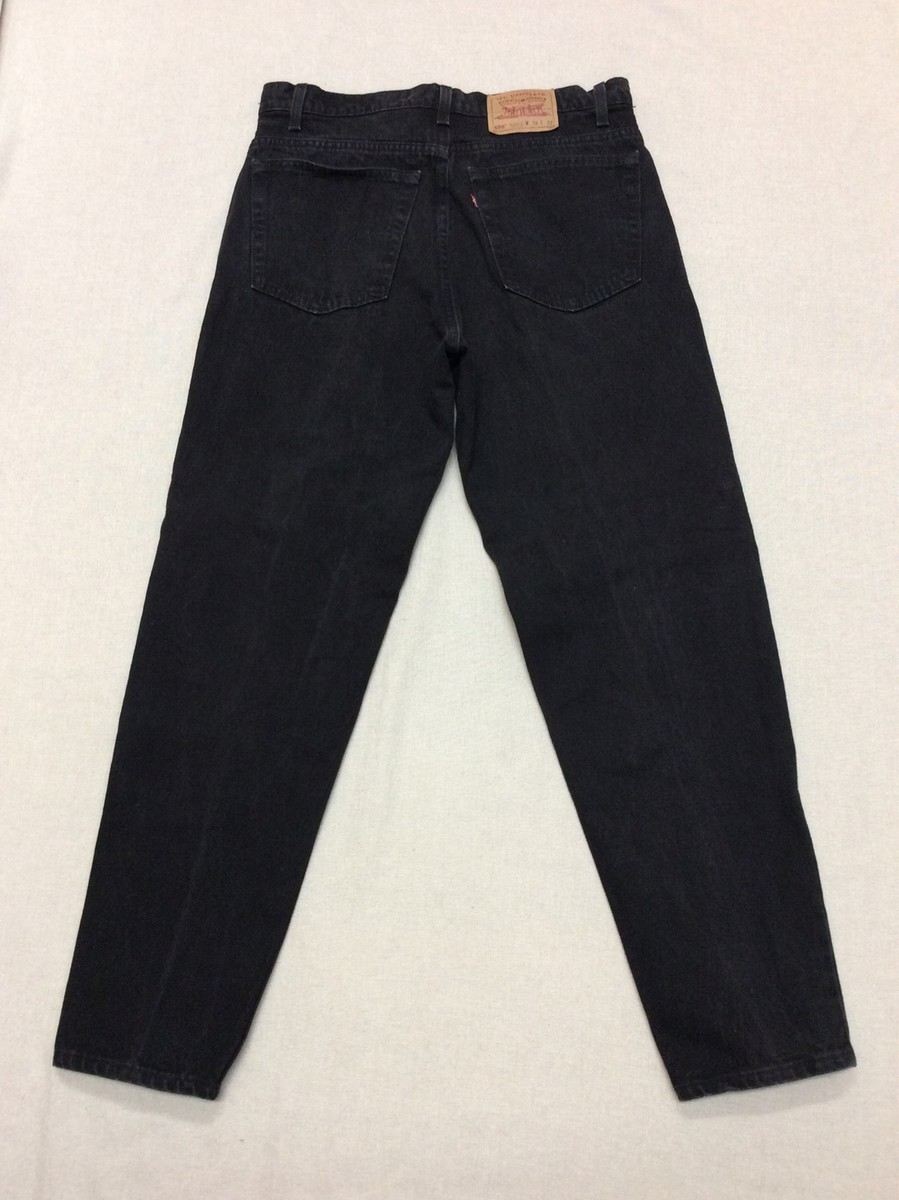 LEVI’S / 90's 550 black denim pants 90's Black Levi's 550 Denim Jeans | eBay