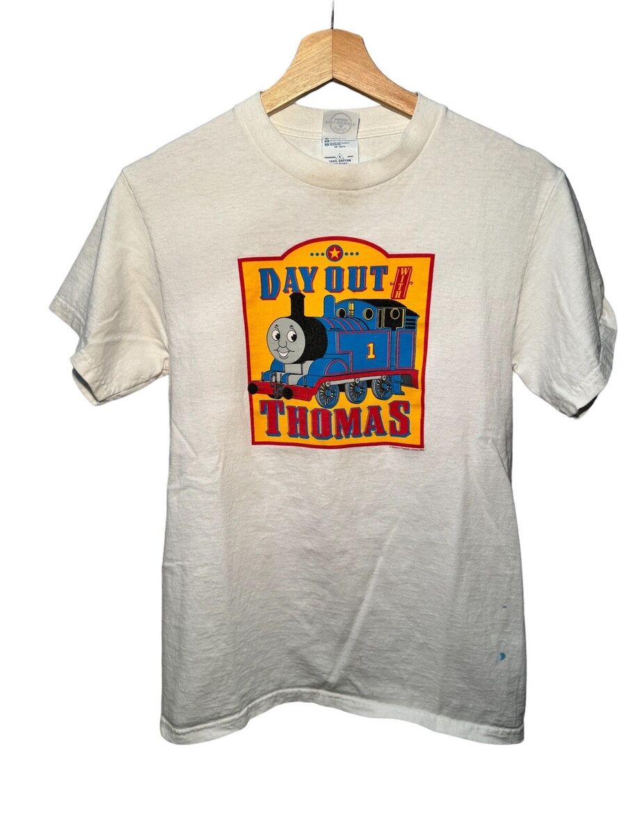 Vintage 2002 Thomas The Train T-Shirt Size Small White Vintage 2002 Thomas The Train T-Shirt Size Small White