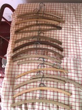 Antique clothes hangers fourteen hangers 