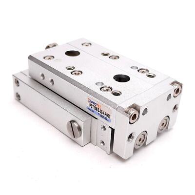 Protec PST12NS-30-A P001 Pneumatic Slide Table, Bore: 12mm, Stroke: 30mm, M5x0.8