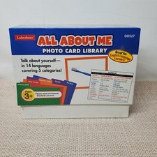Lakeshore All About Me Photo Card Library DD527 Home School