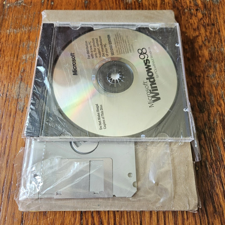 Microsoft Win 98 SE Second Edition Windows 98 X04-15747 - Image 3 of 4