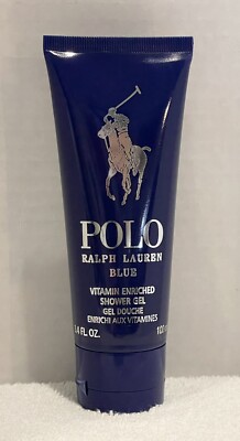 POLO BLUE RALPH LAUREN Vitamin Enriched Shower Gel Body Wash oz 100  ml NEW