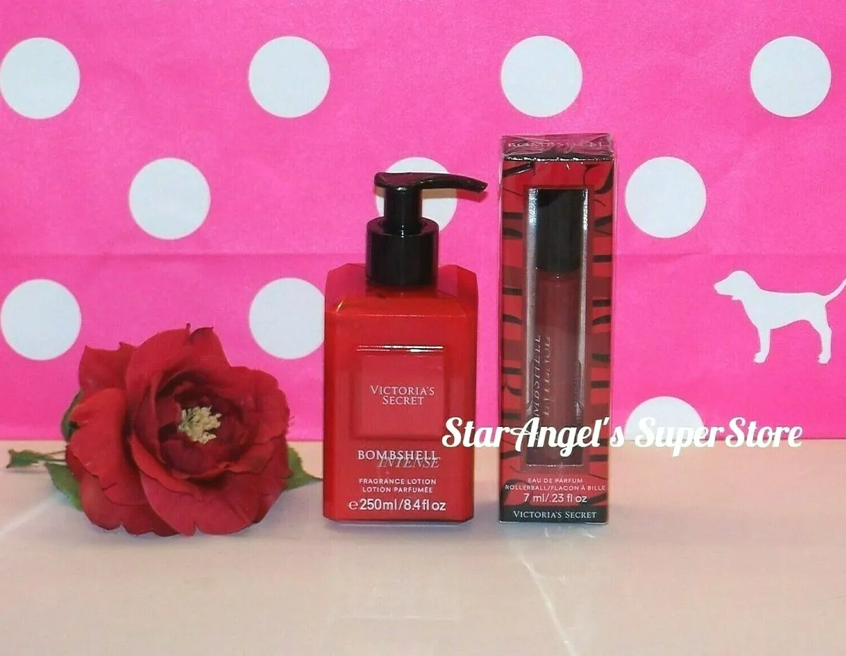 Victoria's Secret Bombshell Intense Fragrance Mist and Body Lotion