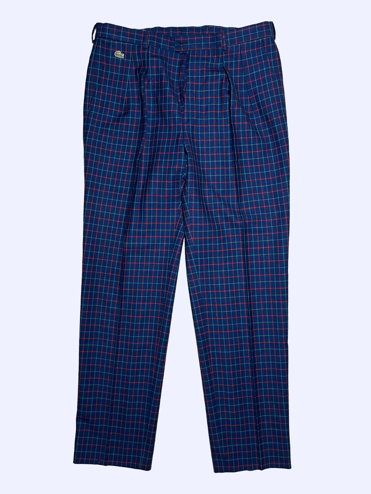 lacoste plaid pants