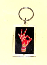 KZOK 102.5 FM Classic Rock Keychain Radio Advertisement Key Ring Seattle WA