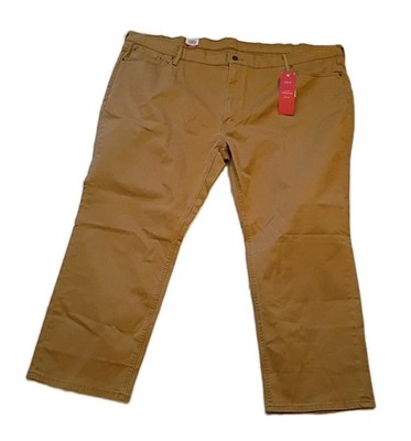 Levi's Men's 541 Athletic Taper Fit Jeans 54x30 Big & Tall Sits On Waist Brown