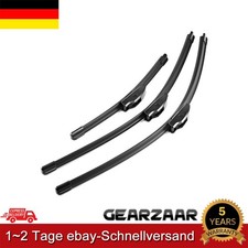 SCHEIBENWISCHER VORNE + HINTEN Passend f&uuml;r Mercedes W414 W168 Schwarz Satz Gummi