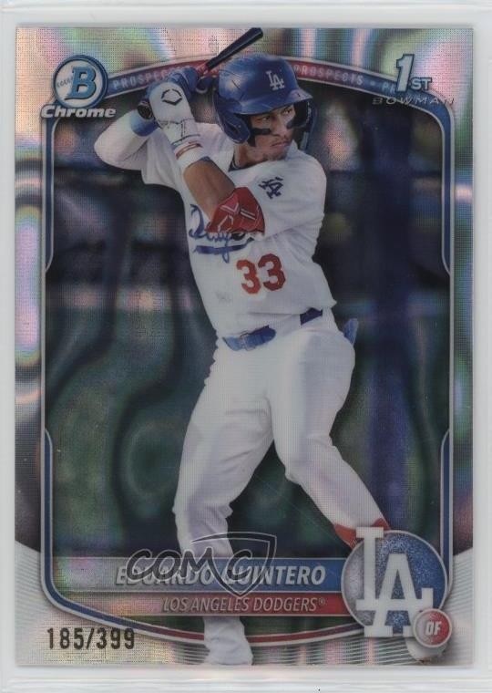 2025 Bowman Chrome Prospects Lava Refractor /399 Eduardo Quintero #BCP-115 4k8