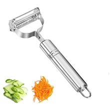 Universalschäler Edelstahl 3-in-1 für Obst & Gemüse mit Julienne
