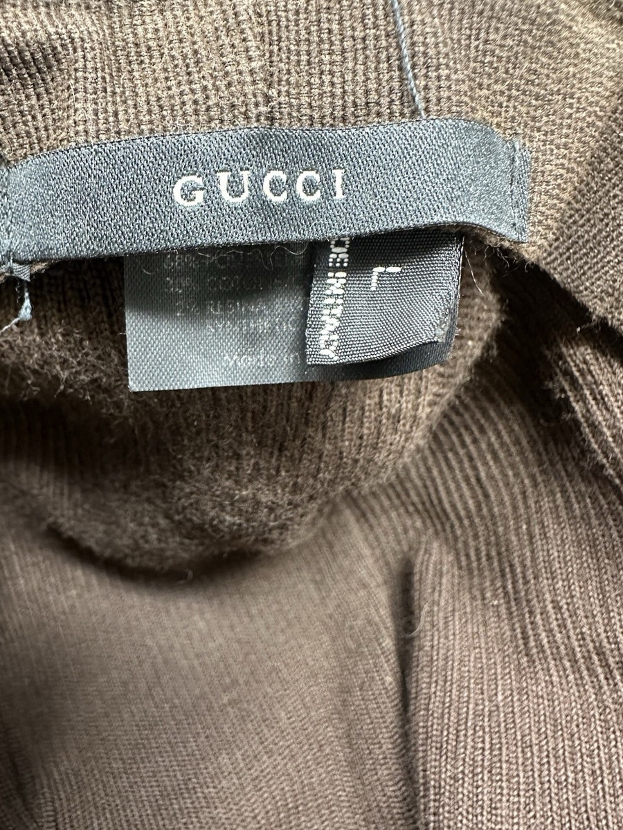 Vintage Gucci GG Logo Monogram Bucket Hat Canvas Designer Cap Head