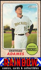 2017 Topps Heritage #172 Cristhian Adames Colorado Rockies