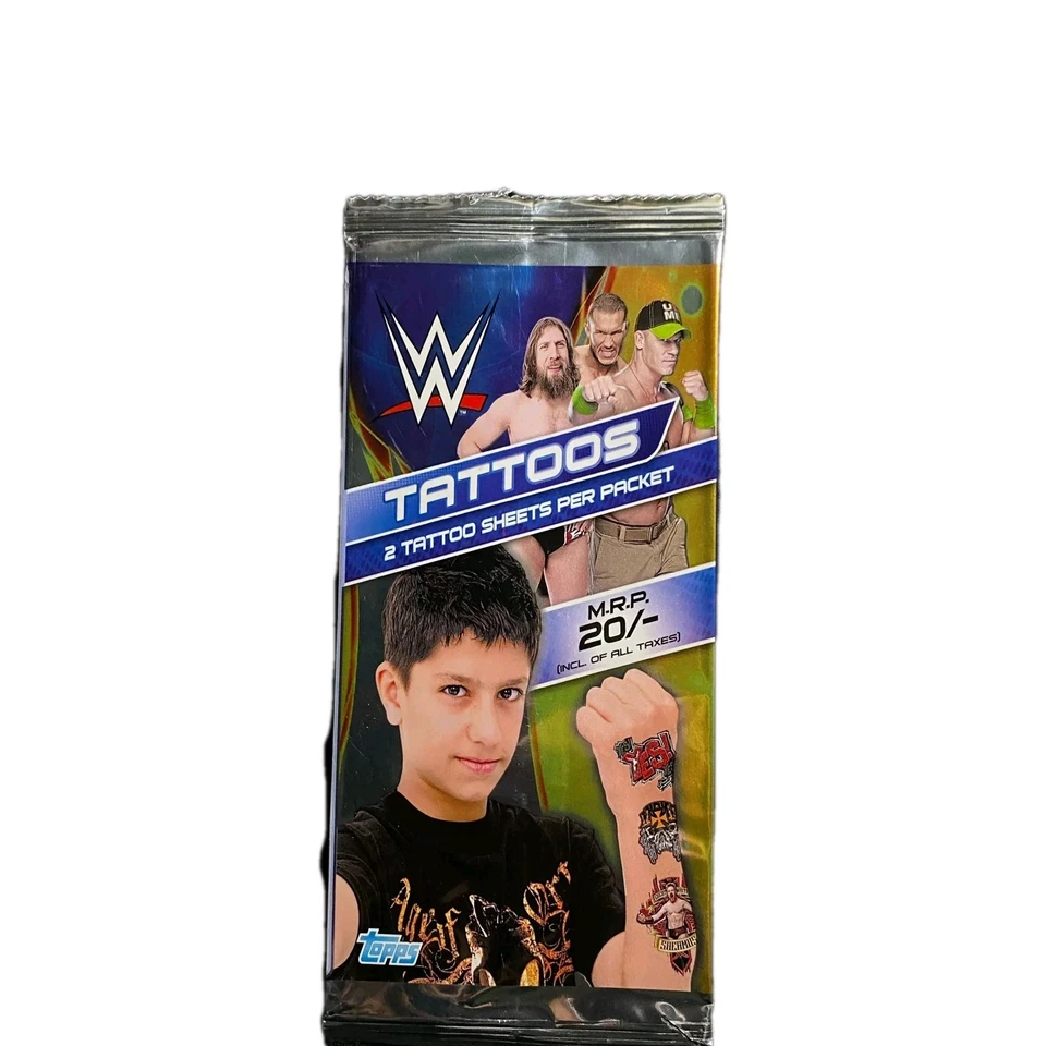 Wwe Topps official Tattoos sealed box - Image 3 of 3