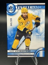 2023-24 Upper Deck SP Authentic Future Watch Blue Jake Livingstone #149 /399 