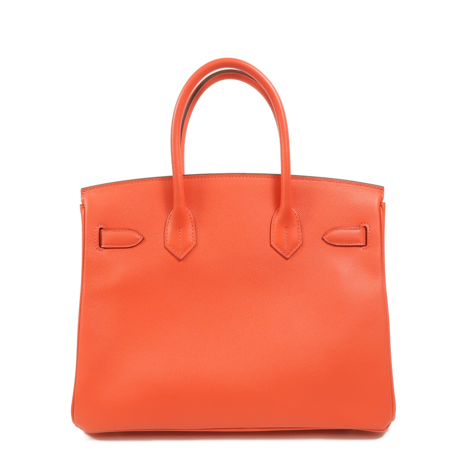 HERMES GHW Birkin 30 Handbag Epsom Leather Rose Jaipur image 2