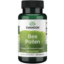Swanson Bee Pollen Supplement, 400 mg, 300 Capsules