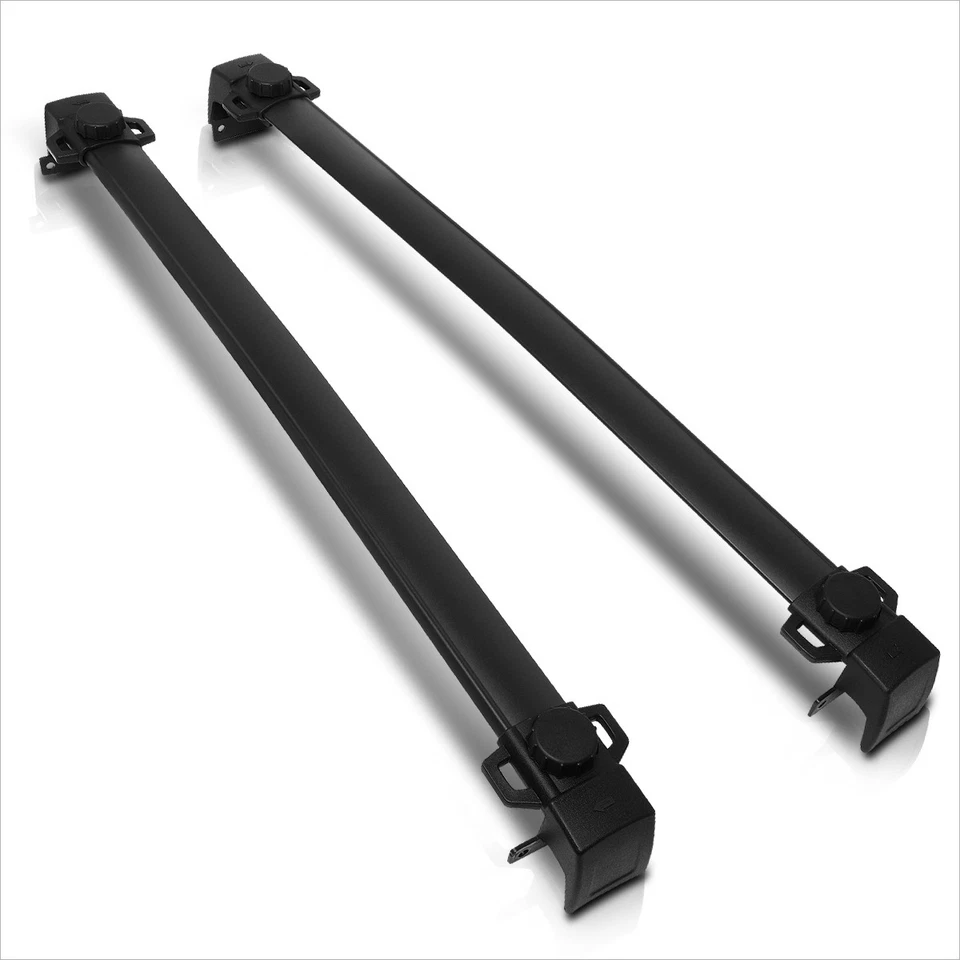 Barras transversales de equipaje de riel de techo superior de aluminio estilo OE para Jeep Compass 17-22 Foto 2 de 4