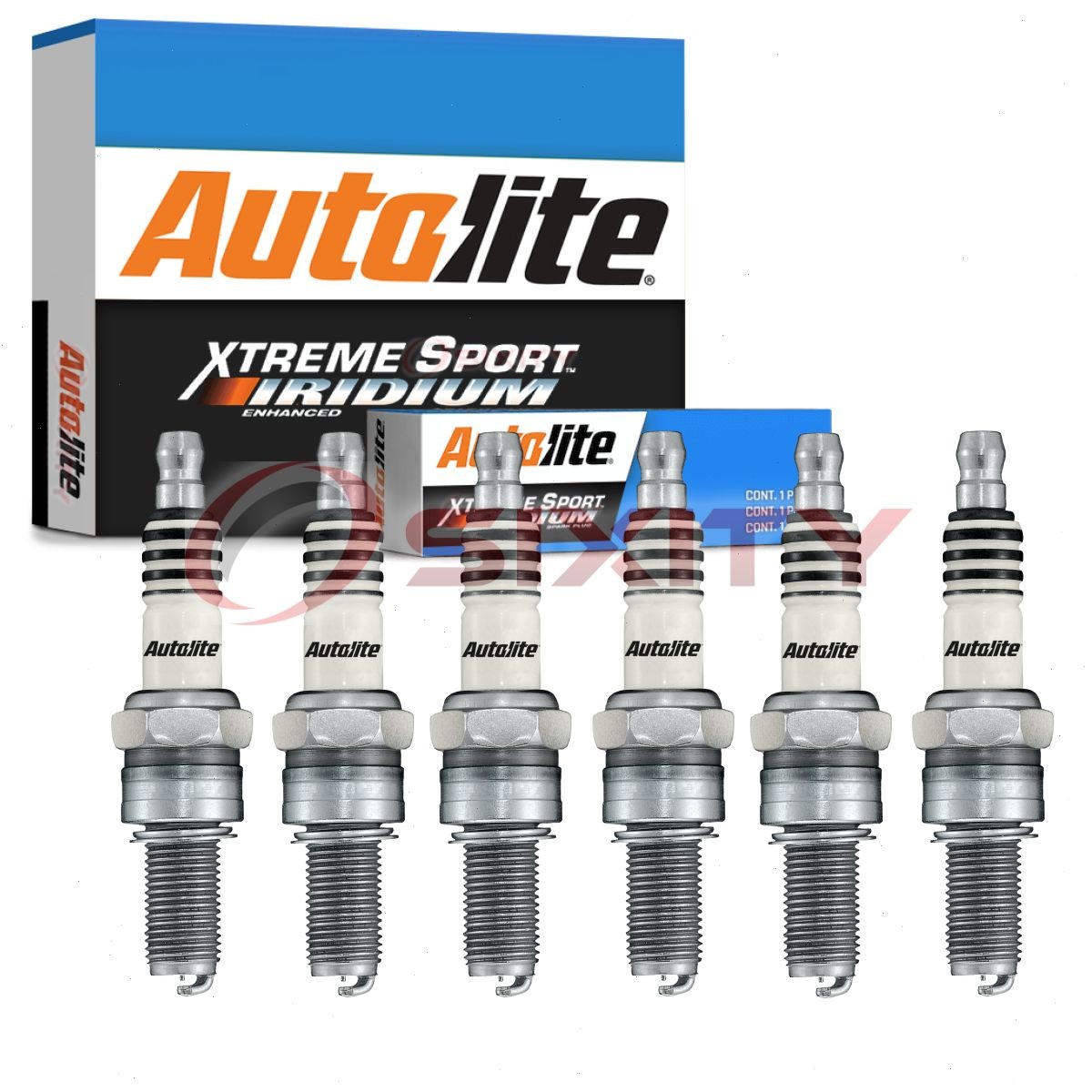 6 pc Autolite Xtreme Sport XS4302 Spark Plugs for CR43TS ASF42C 653 4218 qd