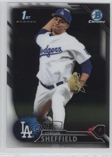 2016 Bowman Draft Chrome Draft Picks Jordan Sheffield #BDC-97 fm0