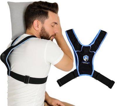 Snore & Apnea Guard - Anti Snoring Sleep Position Trainer for Sleeping On Your