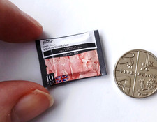 DOLLS HOUSE MINIATURE 1:12 * CURED HAM SUPERMARKET PACK * COMBINED P+P