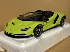 AutoArt 1 18 Lamborghini Centenario Roadster Verde Scandal 79118 Lime Green