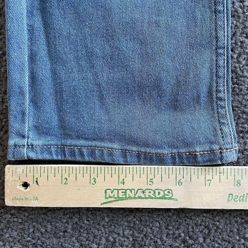 Levis 551Z Denim Blue Jeans Boys Straight Leg Size 16 Reg 28X30 Stretch-Relaxed - Picture 13 of 13