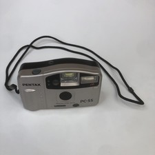 Pentax PC-55 35mm Point  Shoot Film Camera Black AF Compact