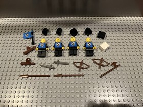 LEGO 6074 Black Falcons Fortress 100% COMPLETE w/ Box & Instructions All Plumes!