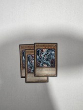 3x Blue-Eyes White Dragon Common SDWD-EN001 NM Lob Art