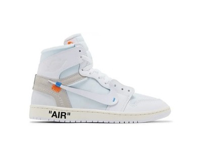 Off-White x Air Jordan 1 Retro OG High Alaska