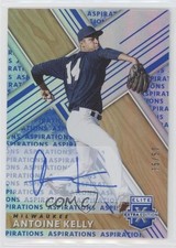 2019 Panini Elite Extra Edition Aspirations Blue 35/50 Antoine Kelly Auto q3o