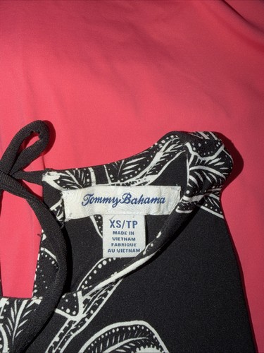 Tommy Bahama Maxikleid Schwarz Midnight Blooms Damen Resort Strand Hawaii XS - Bild 5 von 18