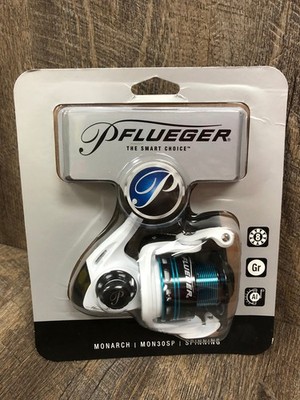 SEALED Pflueger Monarch Spinning Fishing Reel White MON30SP