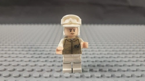 Lego Star Wars sw0735 Hoth Rebel Trooper Dark Tan Uniform AS-IS (Ships Saturday)