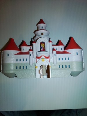 Super Mario Nintendo Peach's Castle Playset Diorama Toy Display