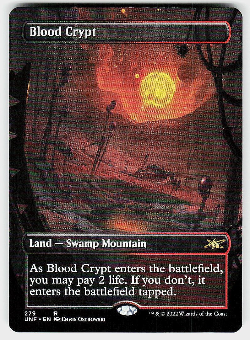 Blood Crypt (Borderless) Unfinity 279 NM