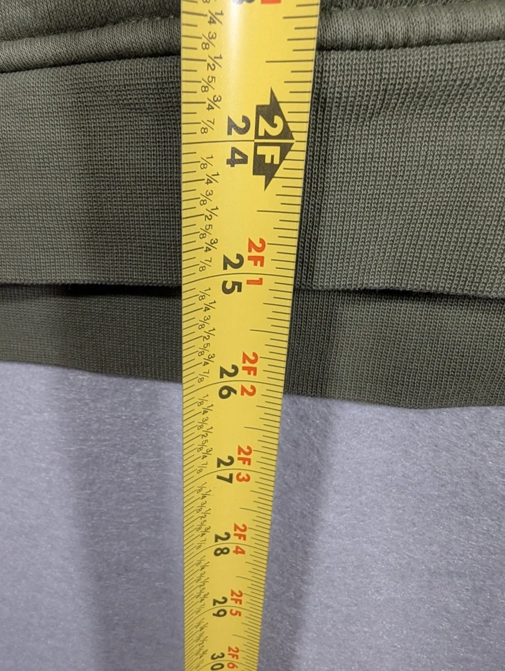 Kappa Hoodie Mens 2XL Olive Pink Logo Pullover Sweatshirt Tape Sleeve Y2K - Image 3 of 4