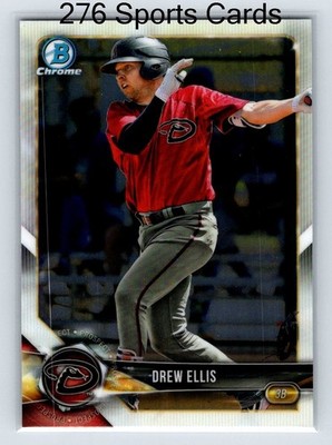 2018 Bowman Draft Chrome - DREW ELLIS - #BDC-21 - Arizona Diamondbacks