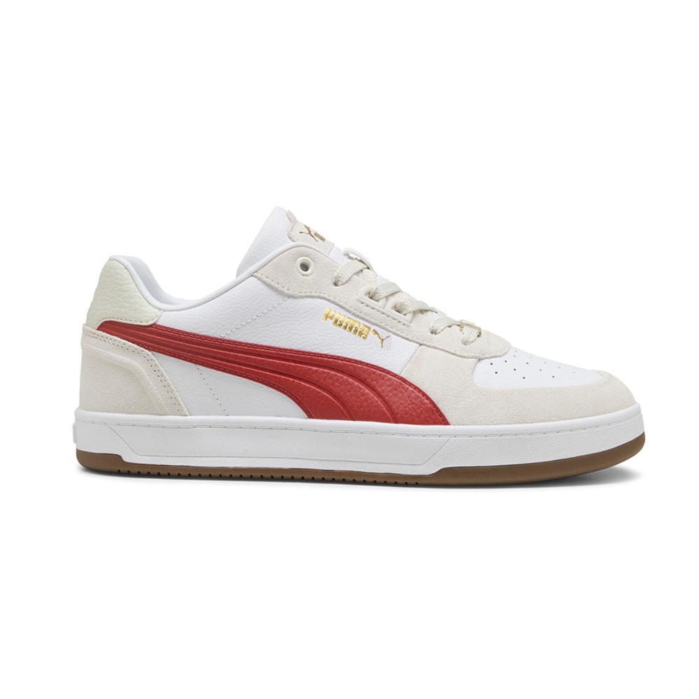 PUMA Caven 2.0 Lux Sd Lace Up  Mens Grey Sneakers Casual Shoes 39508007