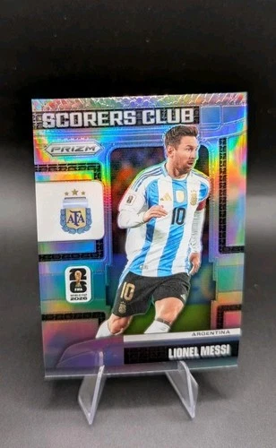 2026 Panini Prizm FIFA World Cup LIONEL MESSI Silver Scorers Club #15 ARGENTINA