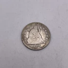 1877 SEATED LIBERTY QUARTER - CIRCULATED!