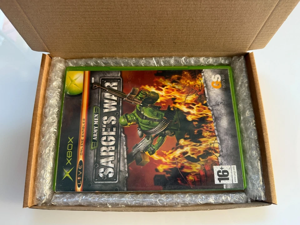 Army Men Sarge's War XBOX - UK PAL Acceptable Condition with Reg - Tracked - Image 3 of 4