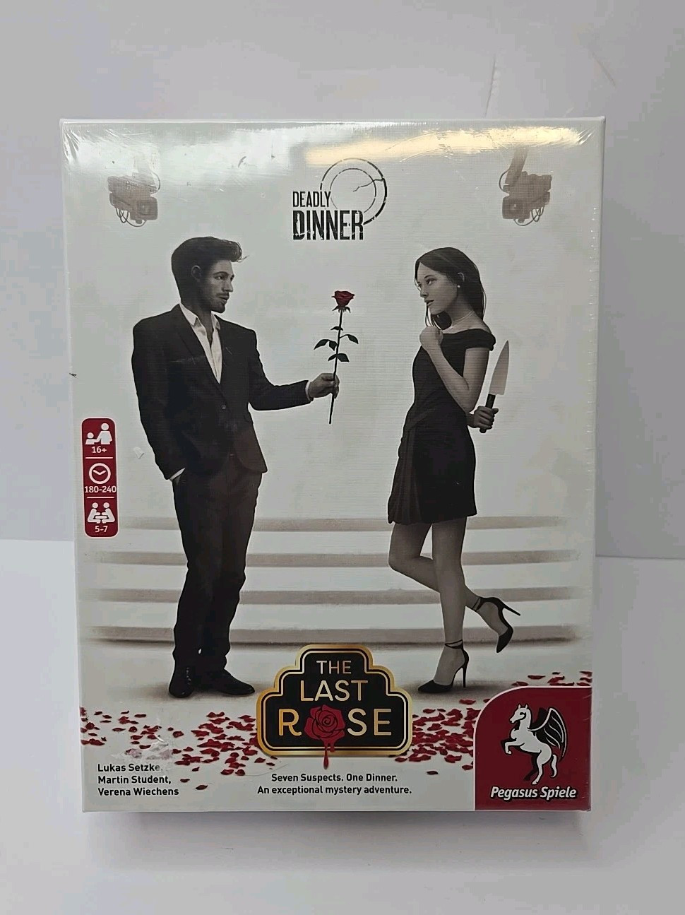 Deadly Dinner: The Last Rose (Board Game, 2021) Adult Party Murder Mystery New