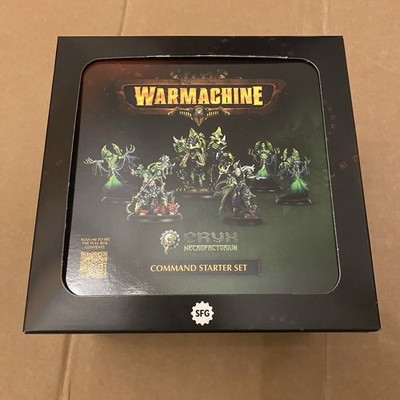 Warmachine: Cryx Necrofactorium Command Starter brand new nib