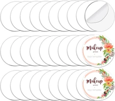 Uenhoy 30 Pcs Clear Acrylic Circle Sheet 2 Inch Acrylic Discs Transparent Plasti