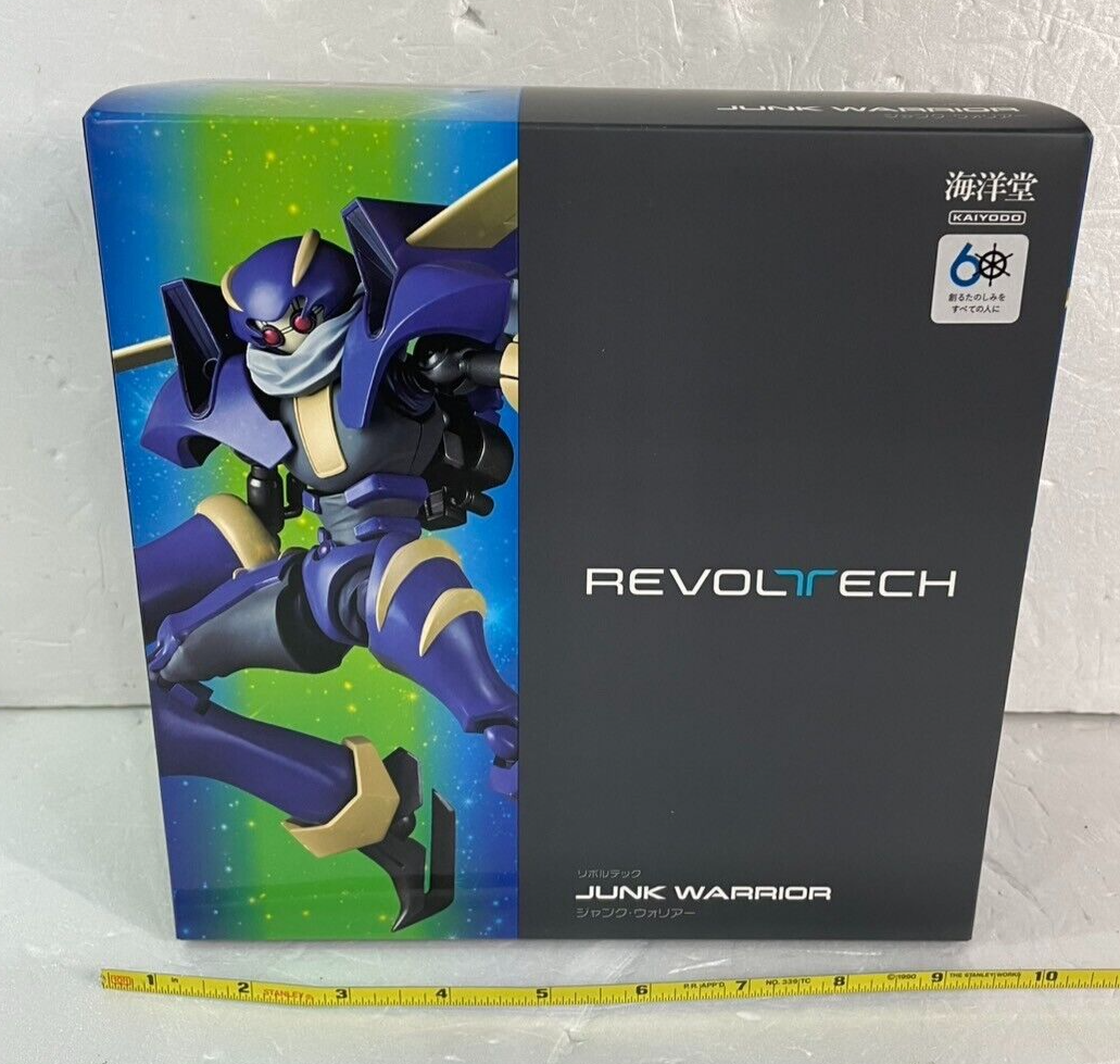 Kaiyodo Revoltech Yu-Gi-Oh! 5D's Junk Warrior Action Figure Height
